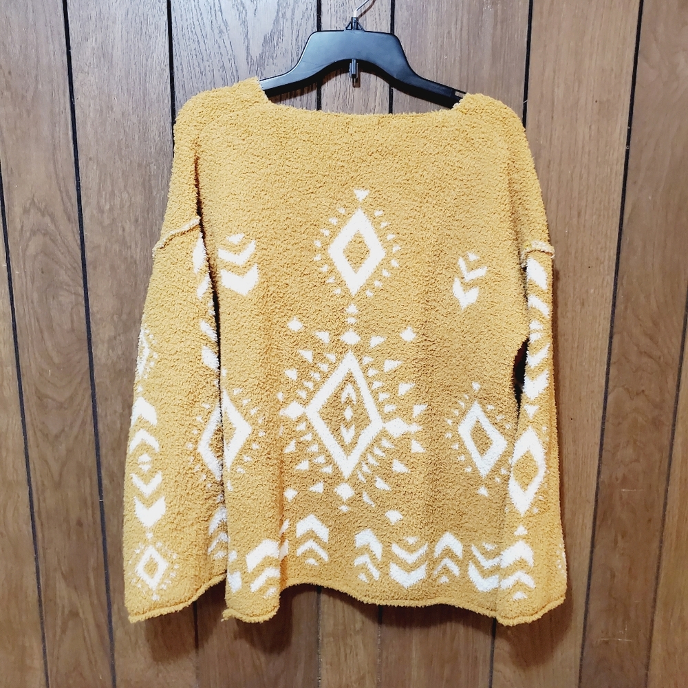 Bibi Women's Sweater Aztec Print Size Small - Picture 6 of 6